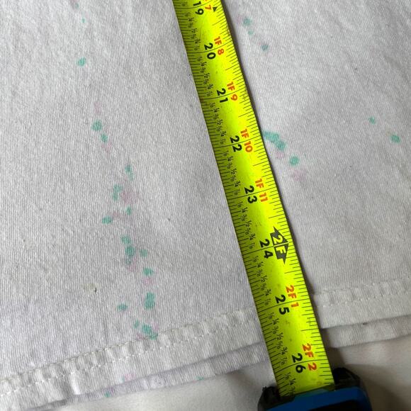 “U R Special” rainbow puff‑print graphic tee white M Unisex - Picture 5 of 9